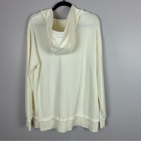 Athleta Sundown Alliance Cream Hoodie Size Medium - Picture 11 of 11